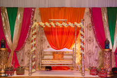 Sangeet stage decor. Sangeet stage decor.