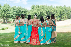 Cute bridal party photography. indian wedding photography,indian bridesmaids,indian bride