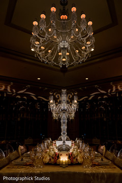 Marvelous hanging and table chandeliers indian wedding reception decor,indian wedding reception floral and decor,lightning,indian wedding planning and design