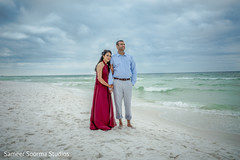 Gorgeous beach side Indian engagement shoot. Gorgeous beach side Indian engagement shoot.