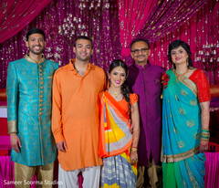 Sangeet family portrait. Sangeet family portrait.