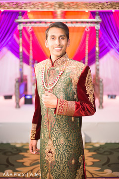 Rajah's sangeet style. india groom,pre-wedding fashion,portrait