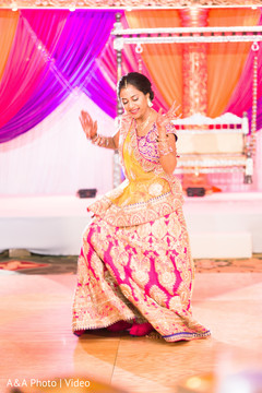 Indian bride's sangeet dance. pre- wedding celebrations,indian bride,choreography,sangeet