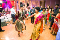 Marvelous sangeet celebration. sangeet,indian bride,indian groom,dj and entertainment
