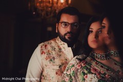 Mesmerizing Indian couple's portrait. Mesmerizing Indian couple's portrait.