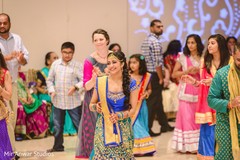 Indian bride dancing during sangeet Indian bride dancing during sangeet