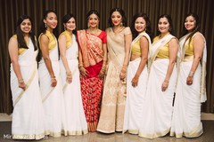 Indian bride with bridesmaids indian bride lengha,indian bridesmaids’ fashion,indian bridesmaids,indian bridal party