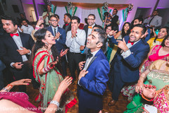 Vibrant Indian wedding reception. Vibrant Indian wedding reception.