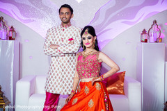 Indian bride and groom posing Indian bride and groom posing