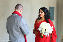 Beautiful indian bridal bouquet bridal bouquet,bridal lengha,red lengha