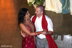 Indian couple during their first dance first dance,indian wedding,indian newlyweds