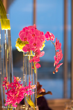 Gorgeous pink orchid centerpiece Gorgeous pink orchid centerpiece