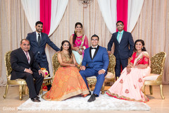 Classy Indian wedding reception photo. reception fashion,indian bride and groom,indian wedding reception