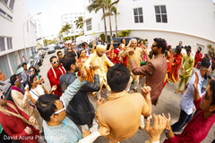 Florida wedding baraat.