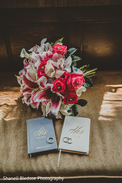 Custom his and hers vow books Custom his and hers vow books