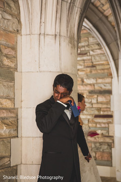 Emotional moment for Indian groom Emotional moment for Indian groom