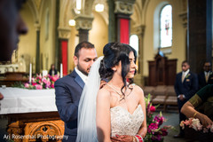 Hindu christian wedding ceremony. indian bride,indian groom,christian wedding ceremony