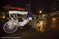 Indian bride and groom in carriage wedding transportation,indian wedding transportation,carriage,indian bride and groom
