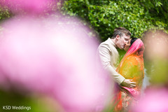 Magical outdoor Indian wedding photo session. indian groom,indian bride,indian wedding photography