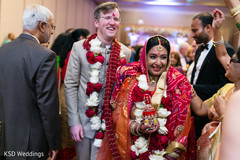 Joyful indian bride and groom. indian wedding ceremony,indian wedding photography,indian bride and groom