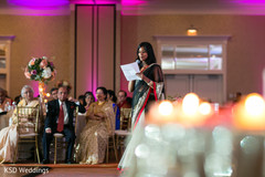 Sweet guest giving an indian wedding speech indian wedding,indian wedding reception,indian wedding reception fashion