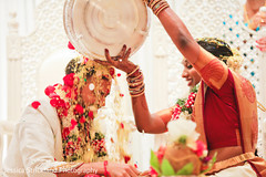 Indian couple during telugu ritual Indian couple during telugu ritual