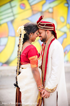 Enchanting indian couple indian bride fashion,indian groom fashion,bridal jewelry,outdoor photography