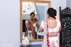 Maharani preparing her wedding look. Maharani preparing her wedding look.