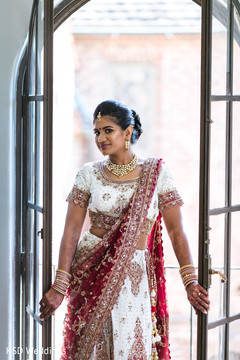 Solo indian bride portrait. Solo indian bride portrait.