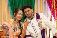 Adorable indian bride and groom Adorable indian bride and groom