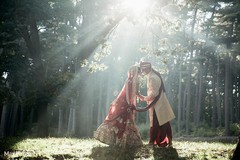 Phenomenal indian bride and groom photo shoot indian groom sherwani,indian bride lengha,outdoor photography