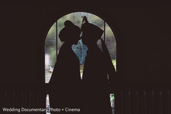 Indian bride and groom silhouette Indian bride and groom silhouette
