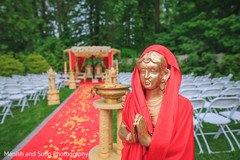 Fantastic outdoor Indian wedding ceremony decor. indian wedding ceremony,outdoor ceremony,floral and decor