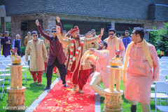 Marvelous Indian groom wedding entrance. indian wedding ceremony,indian groom,floral and decor