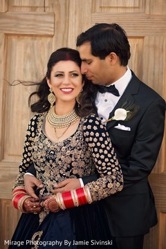 Charming indian bride and groom Charming indian bride and groom