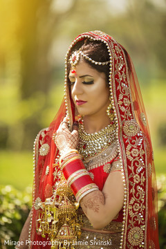Delightful indian bride posing Delightful indian bride posing