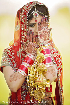 Vibrant indian bride portrait Vibrant indian bride portrait