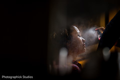 Glimpse of bride getting ready. Glimpse of bride getting ready.