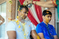 Indian Groom on Haldi Ceremony pre- wedding celebrations,indian groom,haldi ceremony,haldi
