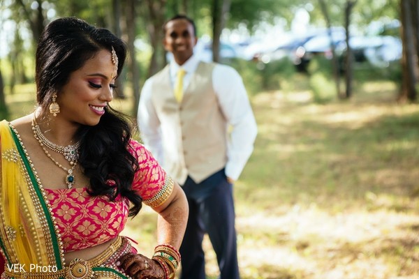 indian bride and groom,outdoor photography,indian bride lengha,indian groom fashion