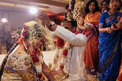 Joyful indian couple's telugu ceremony Joyful indian couple's telugu ceremony