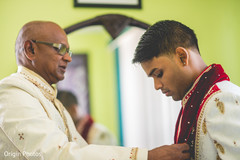 Indian groom getting ready Indian groom getting ready