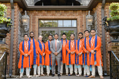Indian groom's groomsmen squad. indian groomsmen,indian groom,portrait,indian wedding photography