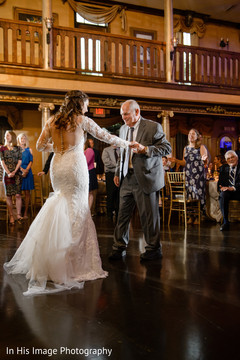 Traditional father and daughter dance. indian bride,indian fusion wedding reception,dj