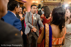 Fantastic Indian fusion wedding party. dj,india fusion wedding,indian wedding reception,indian groom