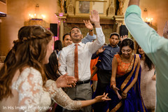Indian wedding reception festivity. dj,india fusion wedding,indian wedding photography