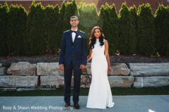 Dreamy Indian bride and groom reception fashion. indian bride,indian groom,white wedding dress,suit