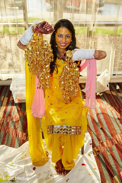 Beautiful yellow and gold sari yellow sari,indian bride