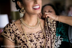 Lovely indian bride getting ready Lovely indian bride getting ready