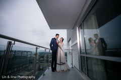 Indian bride and groom treasured moment indian bride fashion,indian groom fashion,outdoor photography